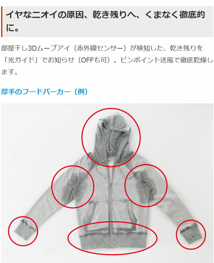 2020年製】三菱電機 MJ-M120RX-W 部屋干し3Dムーブアイ 楽天市場】三菱電機