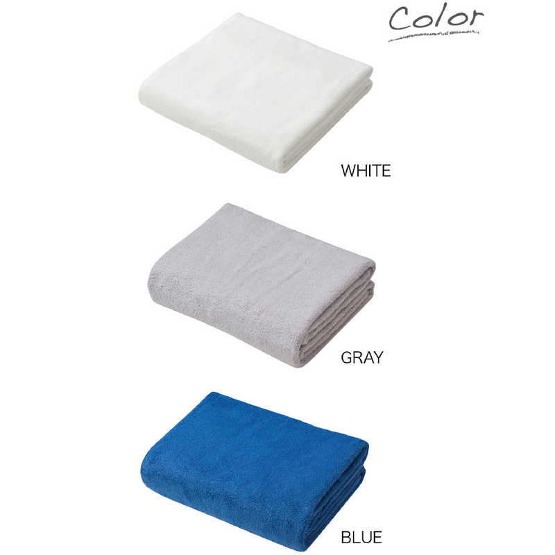 カラリプラス フェイスタオル ホワイト(1枚入)