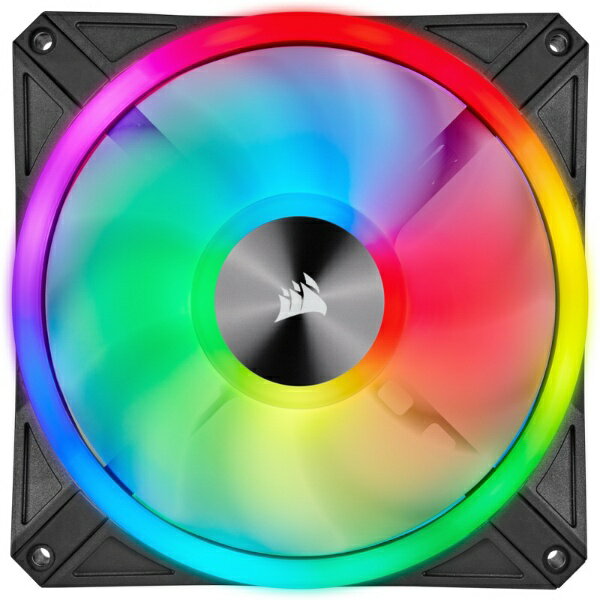 CORSAIR iCUE対応 QL140 RGB Dual Fan Kit ブラック CO-9050100-WW