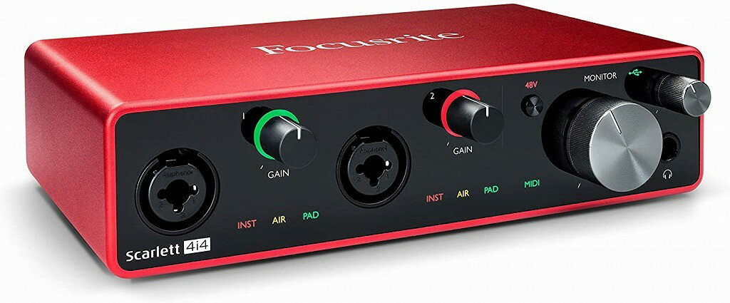 Focusrite Scarlett Solo 3rdオーディオインターフェース Scarlett Solo [3rd Gen] | Focusrite
