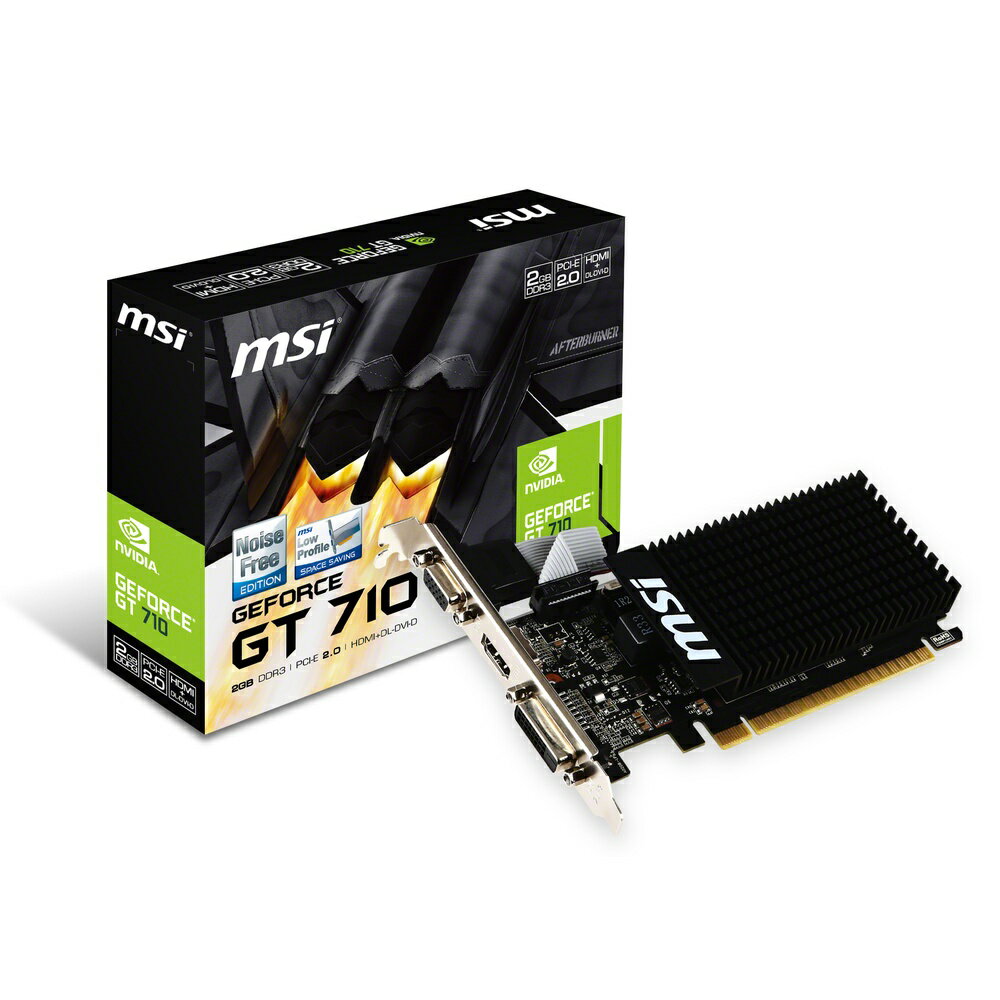MSI グラフィックボード GT 710 2GD3H LP
