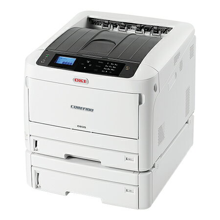 azu　OKI Pro930PS-S カラープリンター　トレイユニット付 中古 OKI マイクロライン Pro930PS-X カラープリンター