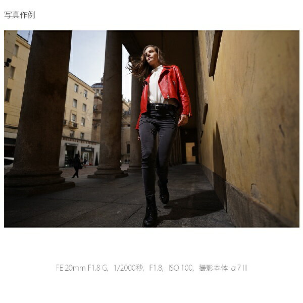 SONY 交換レンズ FE 20F1.8 G