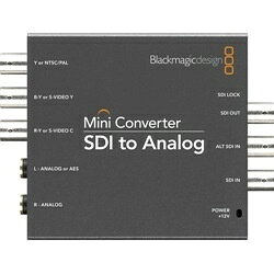 Blackmagic Design 9338716-000429 Mini Converter SDI to Analog CONVMASA | パソコン周辺機器 グラフィック ビデオ オプション パソコン PC