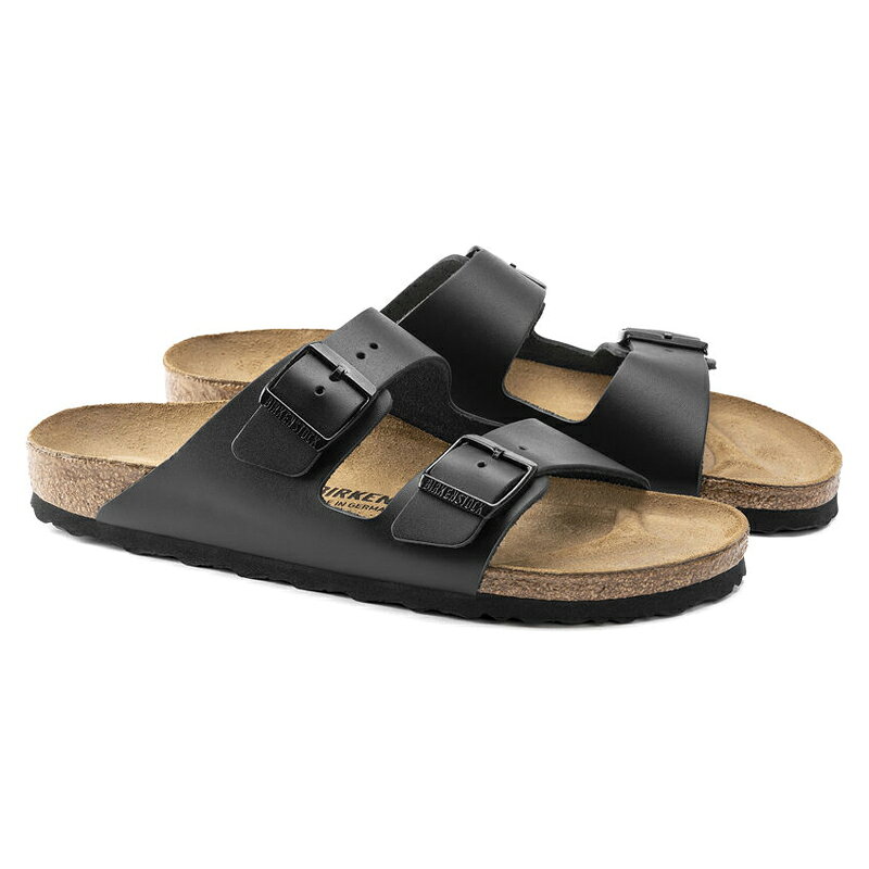 BIRKENSTOCK ビルケンシュトック ARIZONA アリゾナ /ナチュラルレザー 40/26.0cm ブラック GC051191