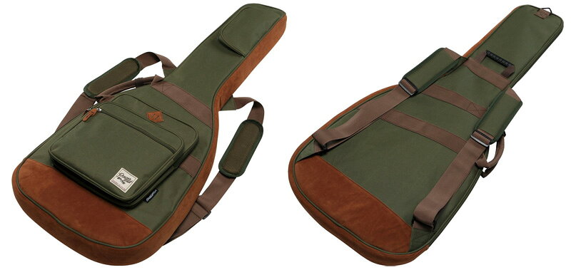 Guitar Gig Bags IGB541 エレキギター用ギグバッグ Moss Green Ibanez