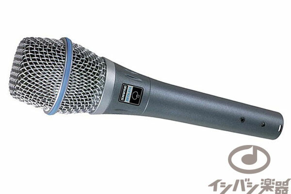BETA87A 高品位ボーカル用コンデンサ型マイクロホン。:SHURE