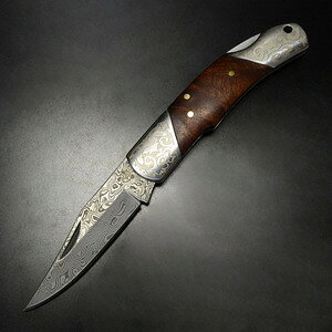 楽天市場】BOKER 折りたたみナイフ デューク ダマスカス 946DAM