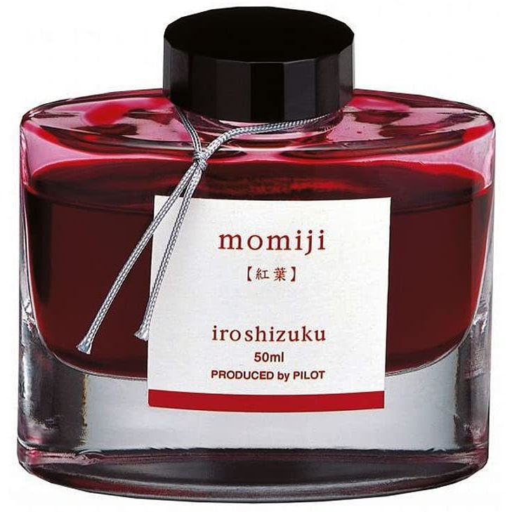 万年筆インキ 色彩雫(いろしずく) INK-50-MO モミジ(50ml)