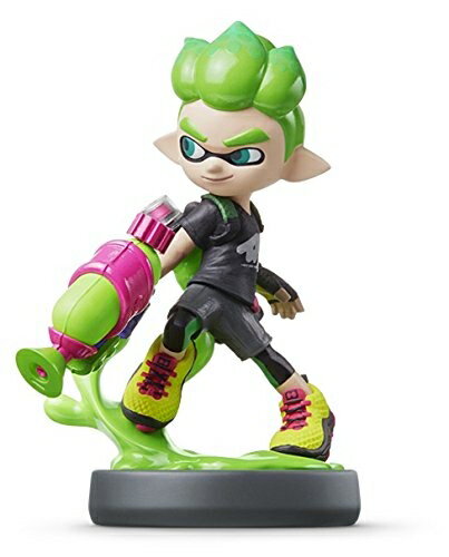 楽天市場】任天堂 amiibo ボーイ ネオングリーン（スプラ