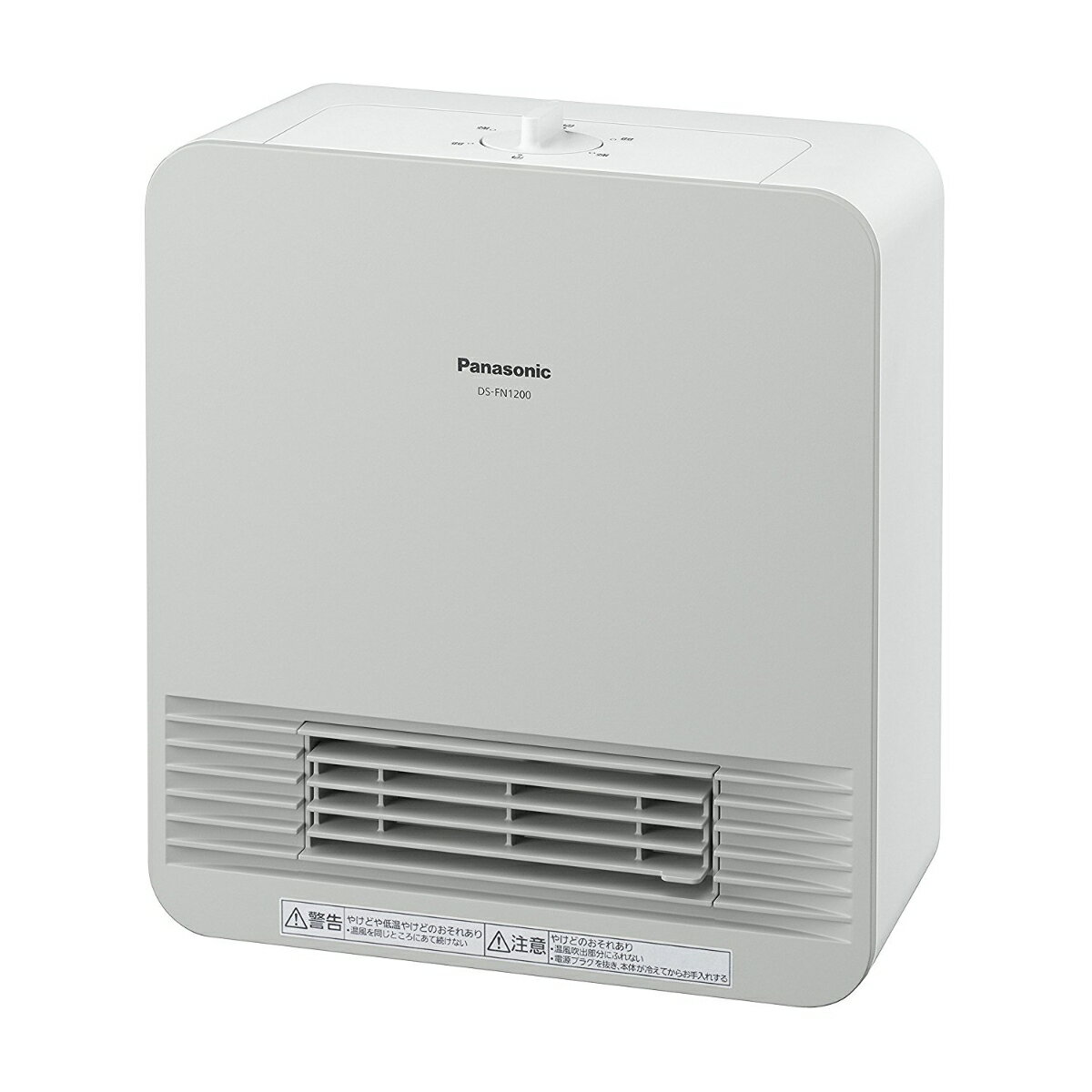 セラミックファンヒーター ホワイト DS-FN1200(1台)