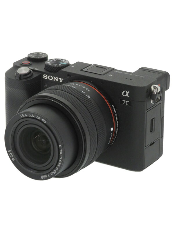 楽天市場】ソニーグループ SONY α7C ズームレンズキット ILCE-7CL(B