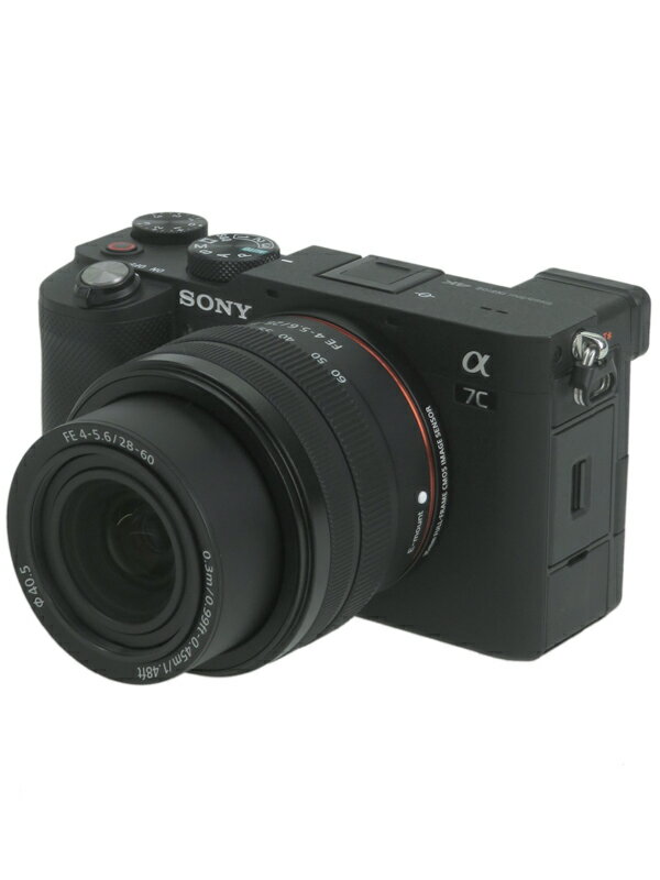 楽天市場】ソニーグループ SONY α7C ズームレンズキット ILCE-7CL(B