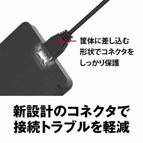 BUFFALO ポータブルHDD HD-PGF4.0U3-GBKA