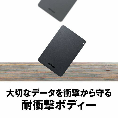 BUFFALO ポータブルHDD HD-PGF4.0U3-GBKA