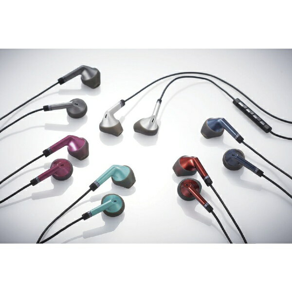 ELECOM 高耐久マイク付きセミオープンライトニングイヤホン EHP-LFS10IMRD