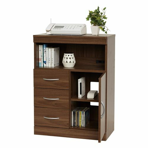 楽天市場】クロシオ NEWルーター収納 約幅40cm ブラウン 完成品 | 価格