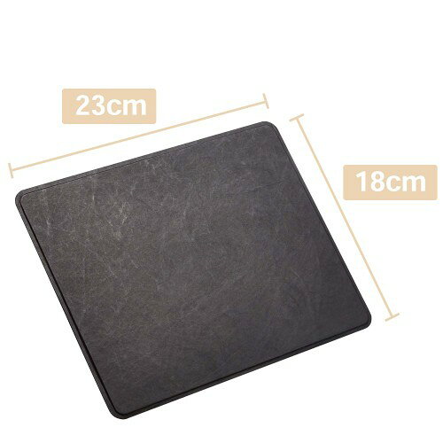 エレコム マウスパッド タイベック 大きめ ブラック MP-TTBK(1枚入)