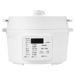 未使用品　電気圧力鍋 アイリスオーヤマ 大容量 圧力鍋白 PC-MA4 楽天市場】アイリスオーヤマ IRIS 電気圧力鍋 4.0L ホワイト PC-MA4-W