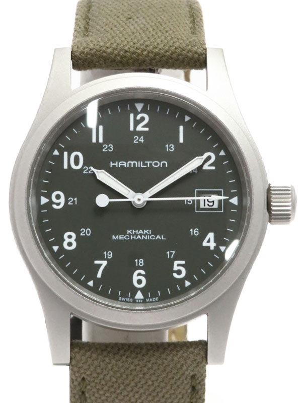 楽天市場】ハミルトン カーキ フィールド メカニカル 38mm 手巻き