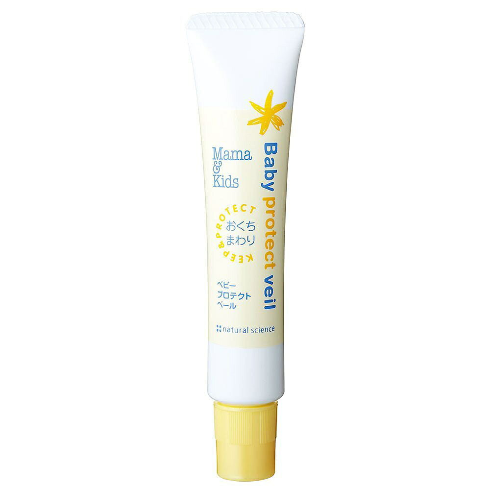 Mama&Kids ママ&キッズ ベビープロテクトベール 18g [ 低刺激スキンケア・お口まわりの刺激予防 ] 新生児 よだれ 無香料