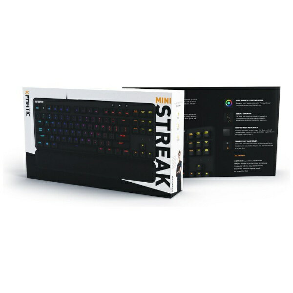 Fnatic Gear ゲーミングキーボード MINISTREAK BROWN US