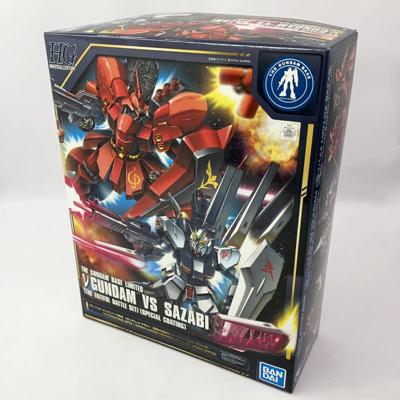 楽天市場】BANDAI SPIRITS HG 1/144 ガンダムベース限定 νガンダム vs