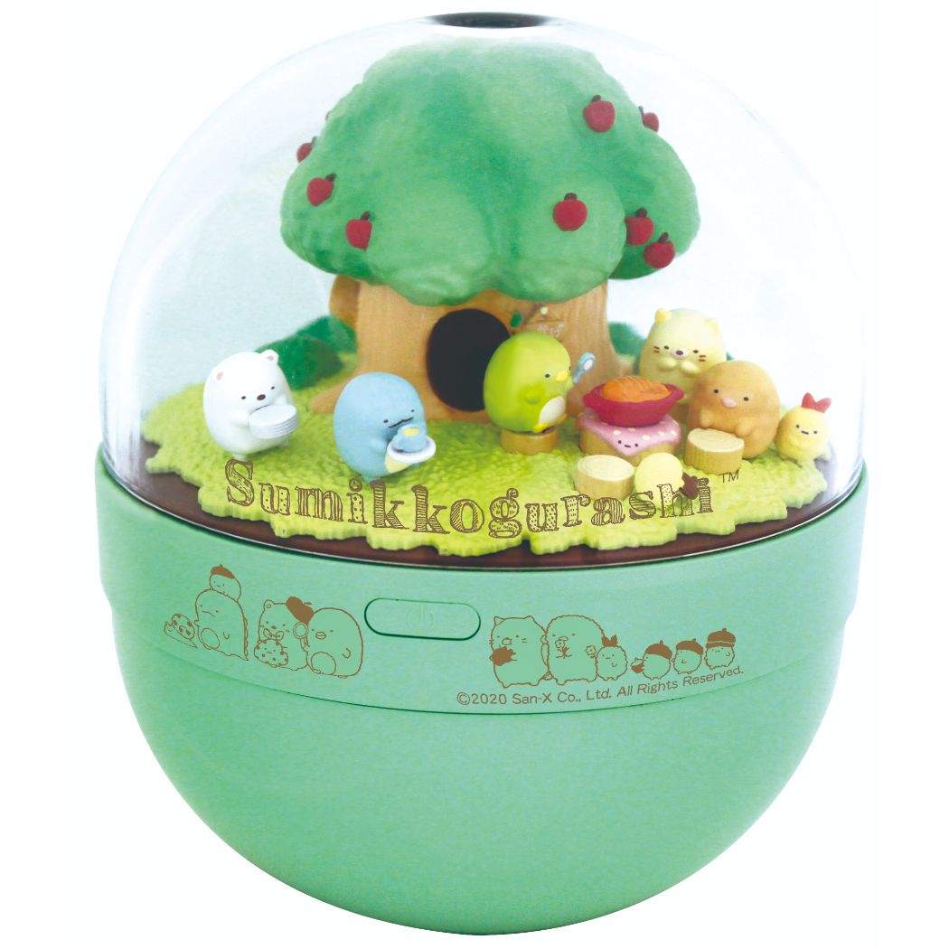 すみっコぐらし グッズ すみっこ 卓上 加湿器 小型 コンパクト 超音波 とかげ のお家 サンエックス シャイン USB給電 キャラクター レディース 男の子 女の子 …