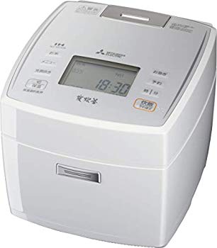 三菱ジャー炊飯器 「備長炭炭炊釜 ピュアホワイト NJ-VE108-W(1台)