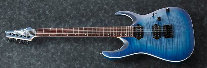 RGA42FM-BLF Blue Lagoon Burst Flat Ibanez