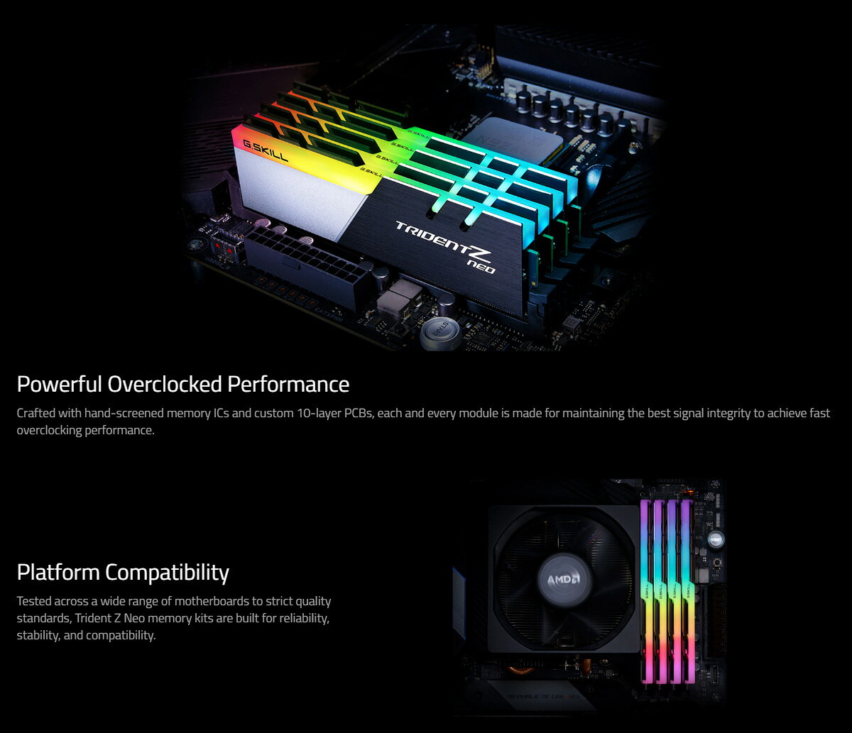 GSKILL INTERNATIONAL ENTERPRISE F4-3600C16D-16GTZNC デスクトップ用メモリ