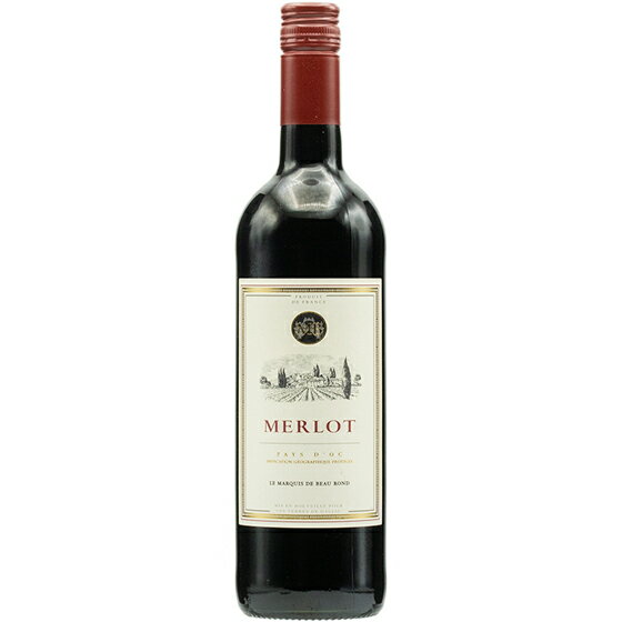 マルキ ド ボーラン メルロー 赤 750ml