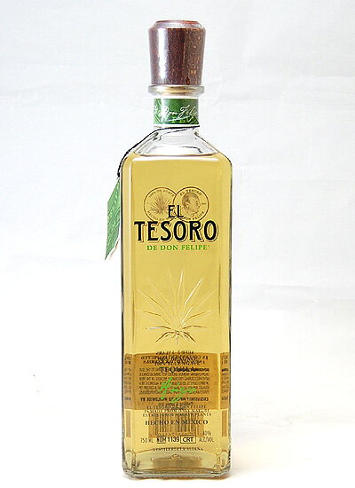 楽天市場】エルテソロ アネホ テキーラ 40度 el tesoro anejo 100