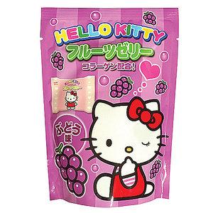 楽天市場】浪速製菓 浪速製菓 ハローキティフルーツゼリー ぶどう味