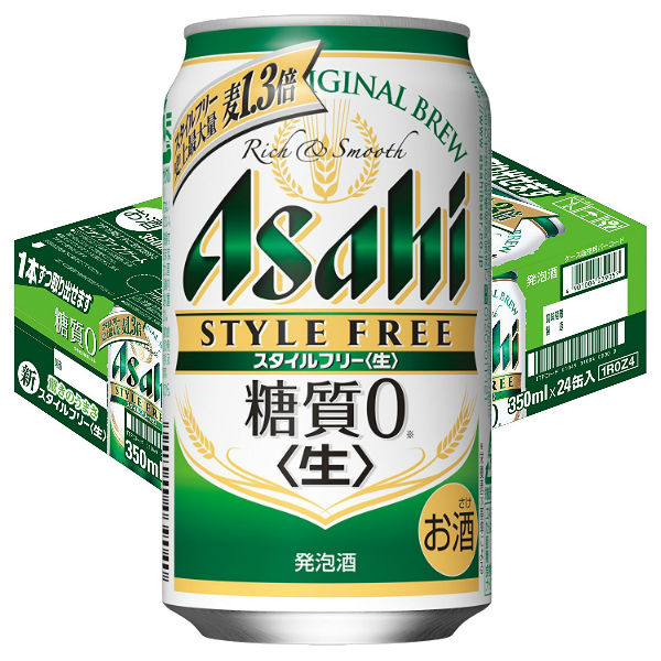 アサヒスタイルフリ-缶350ml 24缶入り