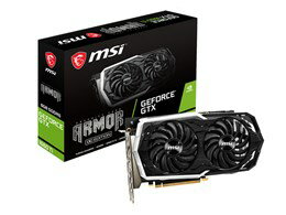MSI GEFORCE グラフィックボード GTX 1660 TI ARMOR 6G O