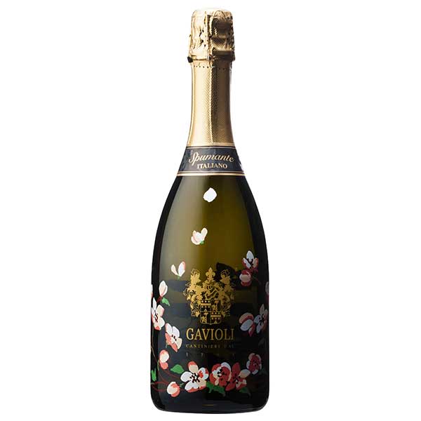 ガヴィオリ スプマンテ エクストラドライ フラワーボトル 白 750ml