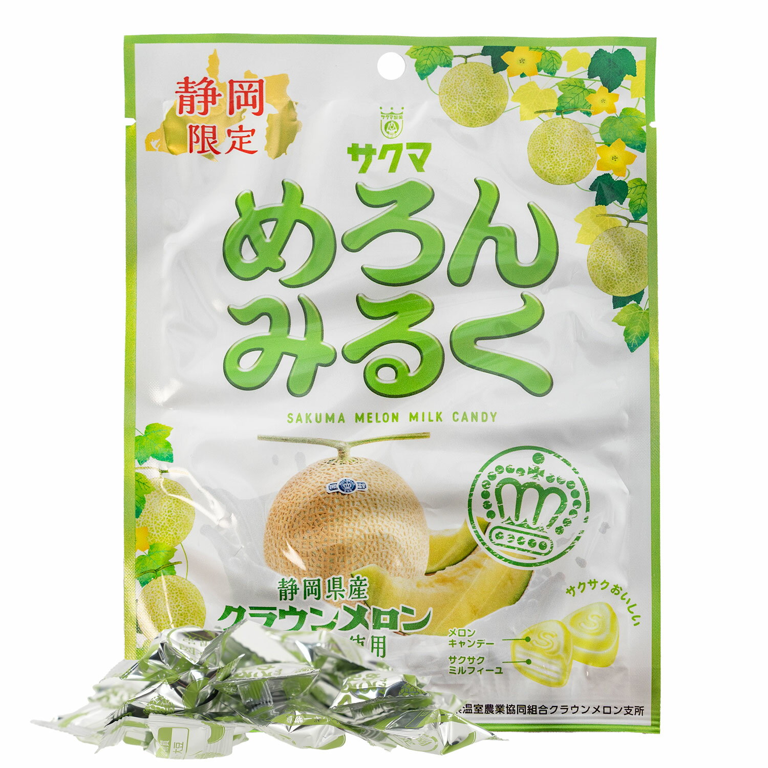 長登屋 静岡限定 めろんみるく 58g
