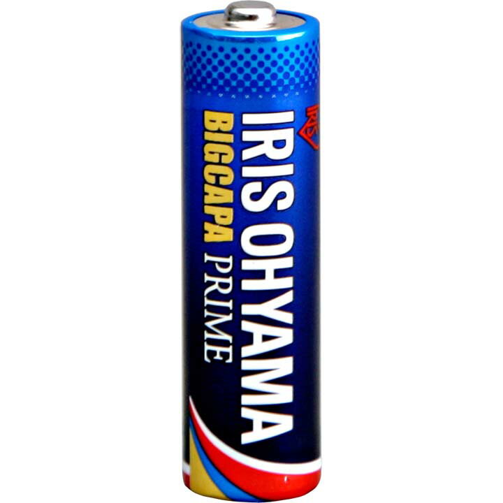 IRIS BIG CAPA PRIME アルカリ乾電池 単3形 LR6BP/8P