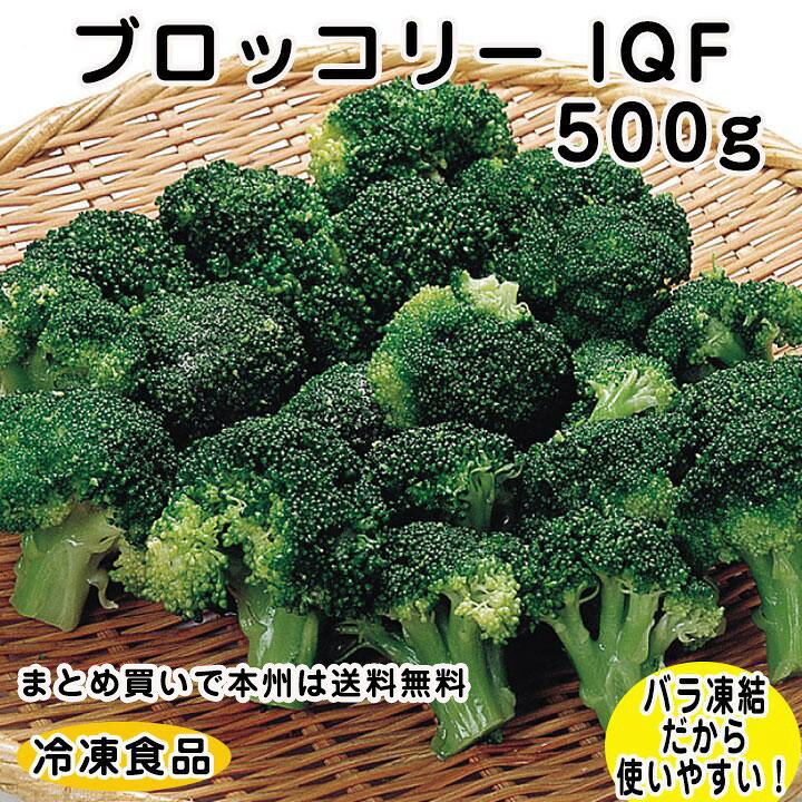 冷凍野菜 ブロッコリー IQF 500g(約35-45個入) 8851 カット済 バラ凍結 緑黄色野菜