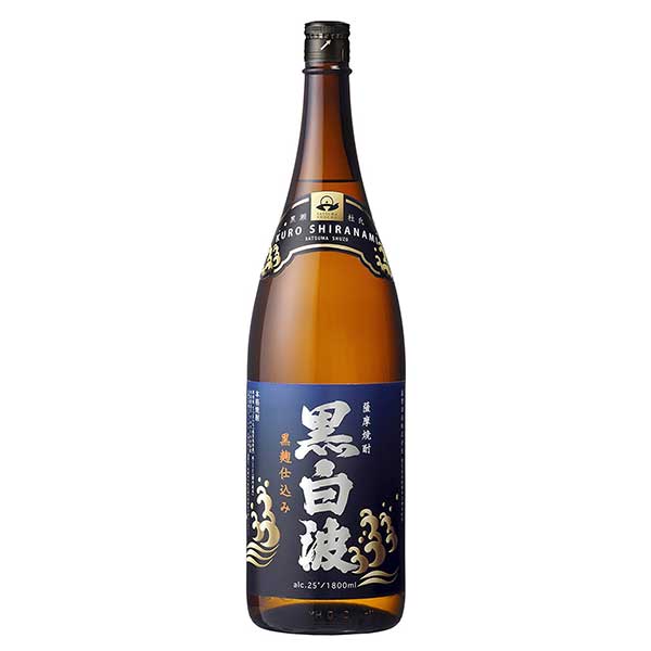 楽天市場】薩摩酒造 黒白波 瓶(1800ml) | 価格比較 - 商品価格ナビ