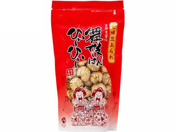 丸や おちゃのこさいさい舞妓はんひぃ～ひぃ～七味豆あられ 100g