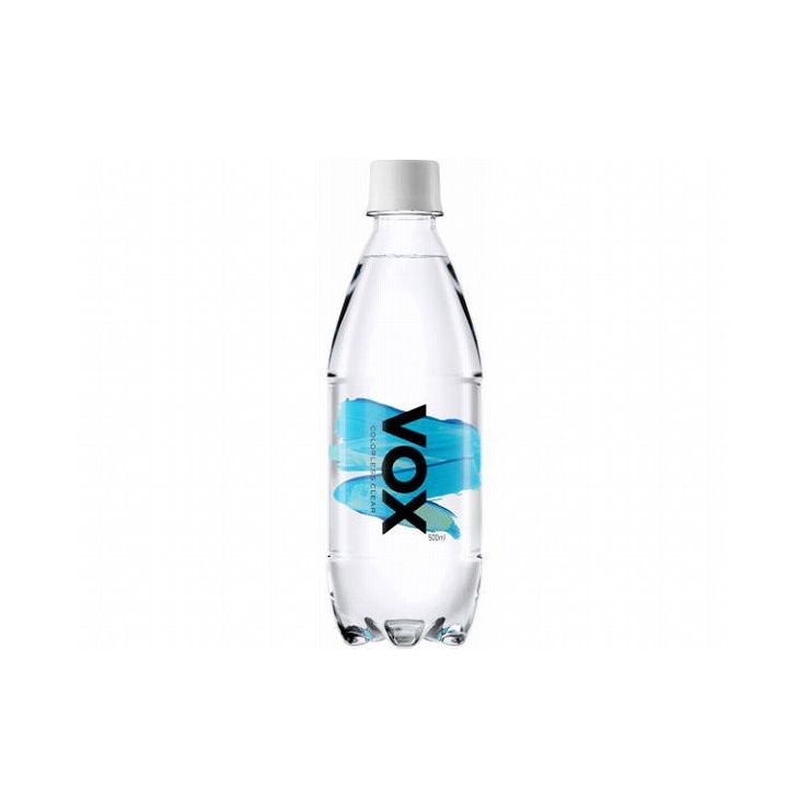 365日出荷 強炭酸水 VOX 500ml 24本 ラベルレス 軟水 天然水 選べる5種類 ストレート シリカ水 ミント レモン コーラ 無糖 シリカ含有量アップ！50mg/L