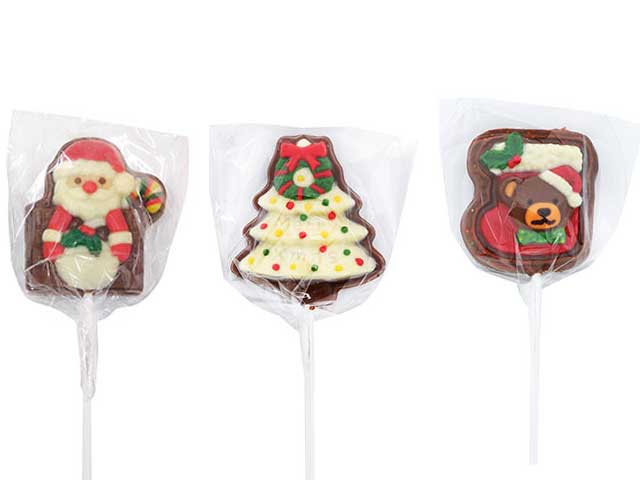 楽天市場】Wismettacフーズ クリスマス ロリポップチョコレート | 価格