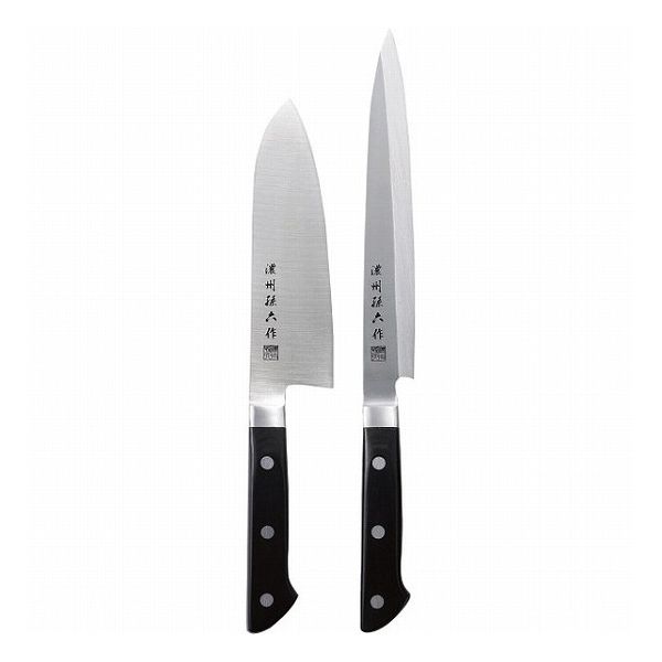 楽天市場】佐竹産業 nobland 〈暁里〉三徳・菜切和包丁セット 085A3008