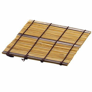 ヤマコー すだれコースター すす竹 1枚