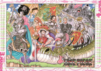 楽天市場】集英社 『ONE PIECE』コミックカレンダー（大判