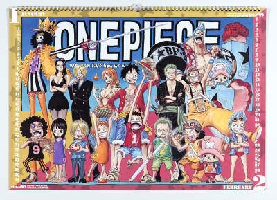楽天市場】集英社 「ONE PIECE」コミックカレンダー大判
