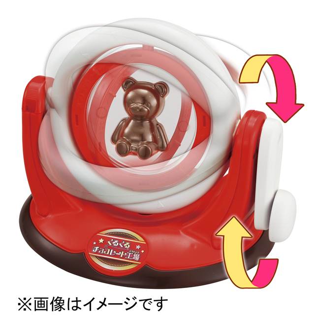くるくるチョコレート工場(1セット)
