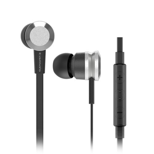 多摩電子工業 ステレオイヤホン&ハンズフリー ブラック TSH57SK